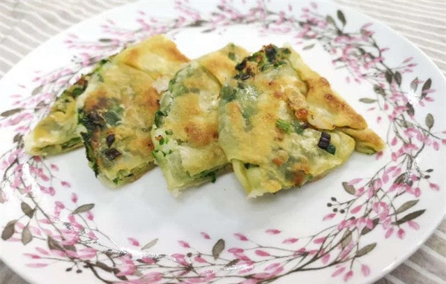 韭菜蝦仁脆餅的做法 一歲半寶寶食譜