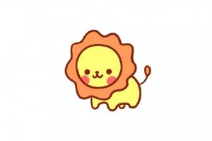 獅子簡筆畫怎么畫圖片簡單