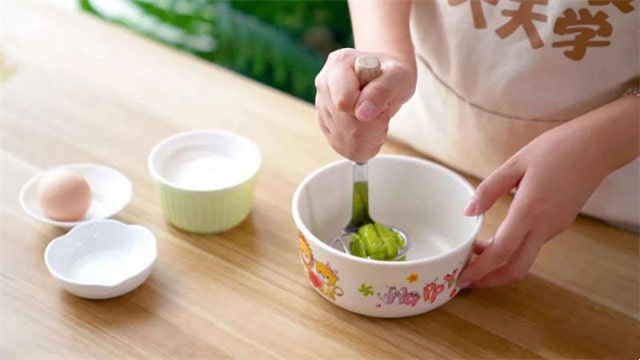 奇異果松餅的做法 1歲寶寶食譜