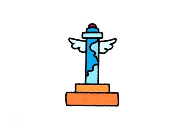 華表簡(jiǎn)筆畫(huà)怎么畫(huà)簡(jiǎn)單