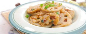 糖醋藕片的做法 3歲寶寶食譜