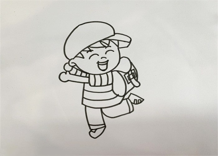 喜迎國(guó)慶節(jié)兒童繪畫步驟教程