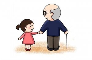 <b>重陽節(jié)敬老簡(jiǎn)筆畫怎么畫</b>