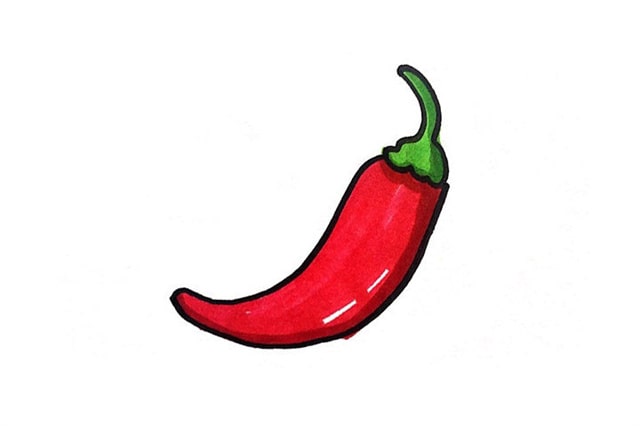 蔬菜簡(jiǎn)筆畫圖片大全