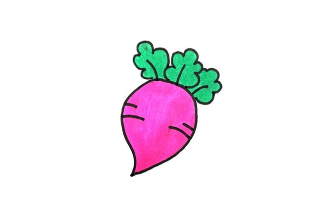 蔬菜簡(jiǎn)筆畫圖片大全