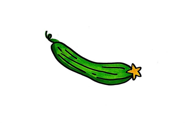 蔬菜簡(jiǎn)筆畫圖片大全
