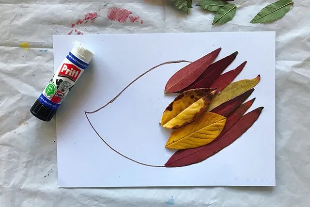 簡單樹葉貼畫的三種常見制作方法