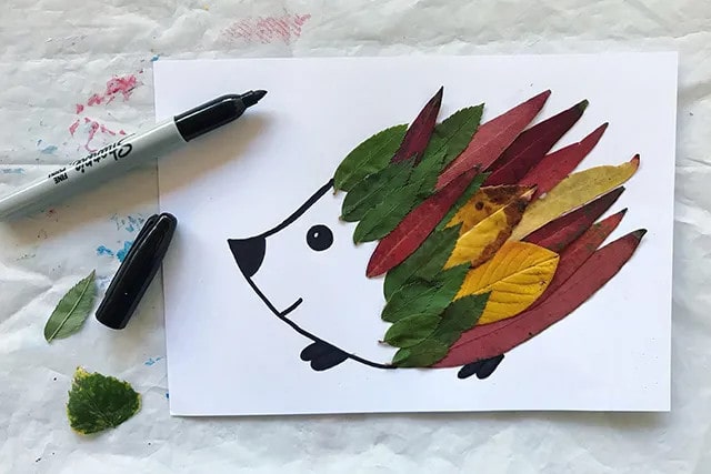 簡單樹葉貼畫的三種常見制作方法