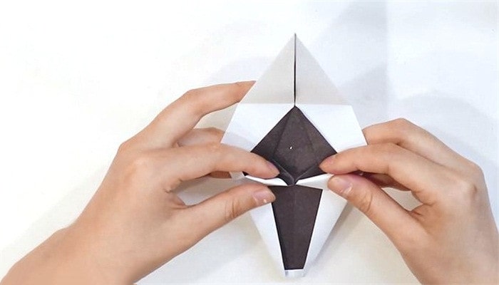 萬圣節(jié)面具折紙教程