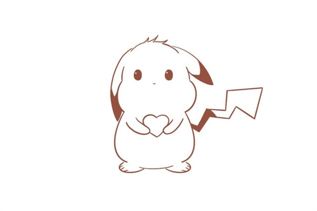 皮卡丘簡筆畫怎么畫圖片