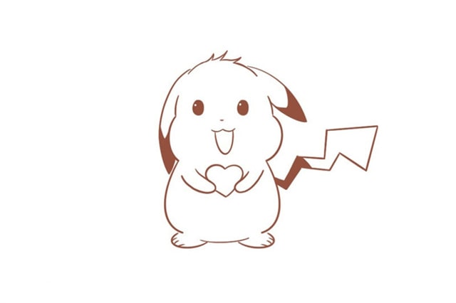 皮卡丘簡筆畫怎么畫圖片