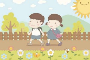 放學(xué)回家路上的景色作文三年級