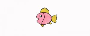 小魚簡(jiǎn)筆畫怎么畫簡(jiǎn)單
