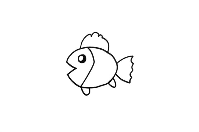 小魚簡筆畫怎么畫簡單