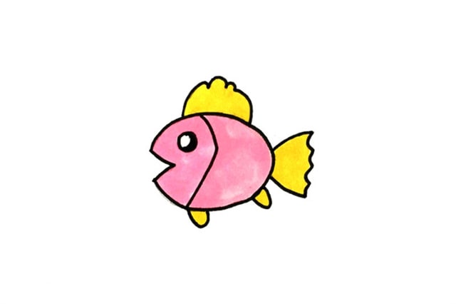 小魚簡筆畫怎么畫簡單