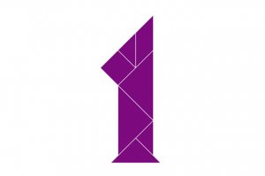 七巧板數(shù)字拼圖怎么拼