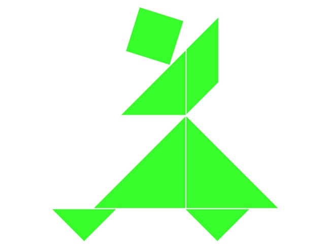 七巧板拼圖圖案大全作品圖片