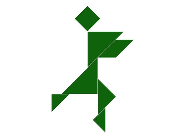 七巧板拼圖圖案大全作品圖片