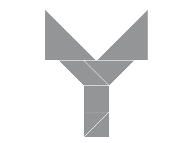 七巧板拼字母拼圖怎么拼