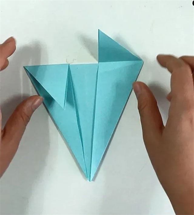 海豚手工折紙教程