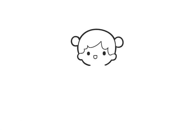 小女孩簡(jiǎn)筆畫怎么畫可愛