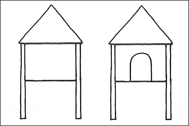 幼兒園滑滑梯簡(jiǎn)筆畫步驟圖片