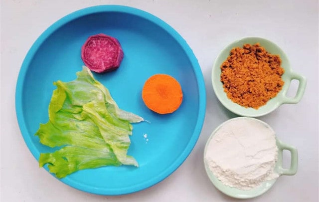 三色珍珠疙瘩湯的做法 1歲寶寶食譜