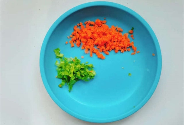 三色珍珠疙瘩湯的做法 1歲寶寶食譜
