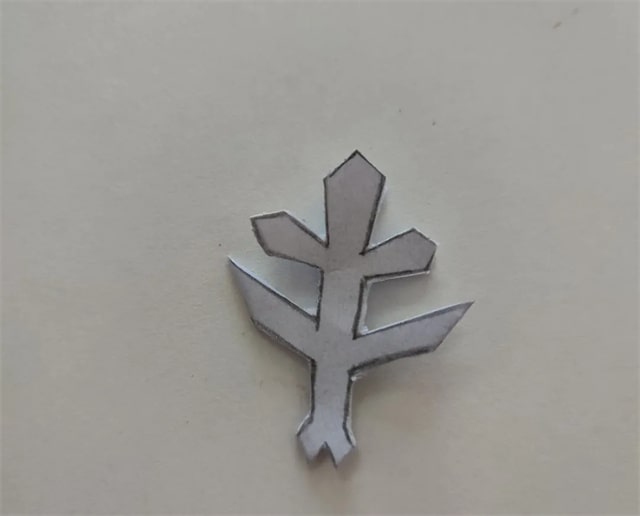 雪花剪紙步驟圖解