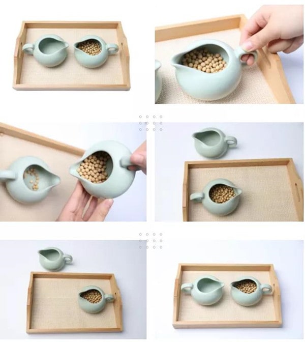 早教親子游戲「倒干物」