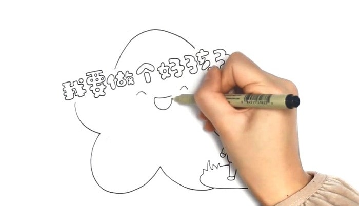 我要做個好孩子讀書卡模板怎么做