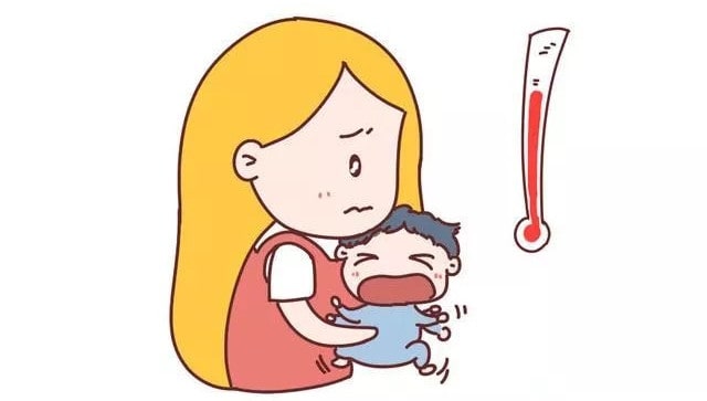 寶寶發(fā)燒，37-40℃不同溫度的護理辦法