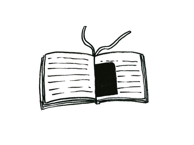 書本簡筆畫怎么畫圖片