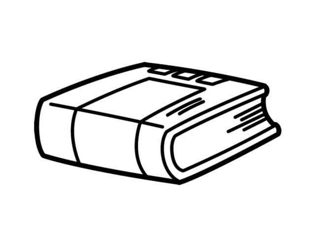 書本簡筆畫怎么畫圖片