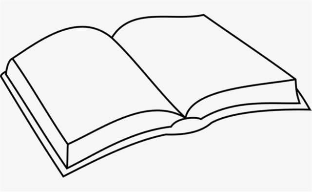 書本簡筆畫怎么畫圖片