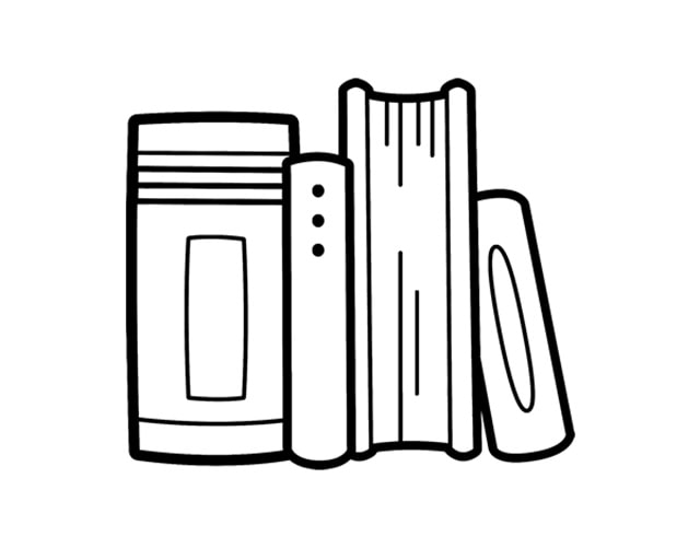 書本簡筆畫怎么畫圖片