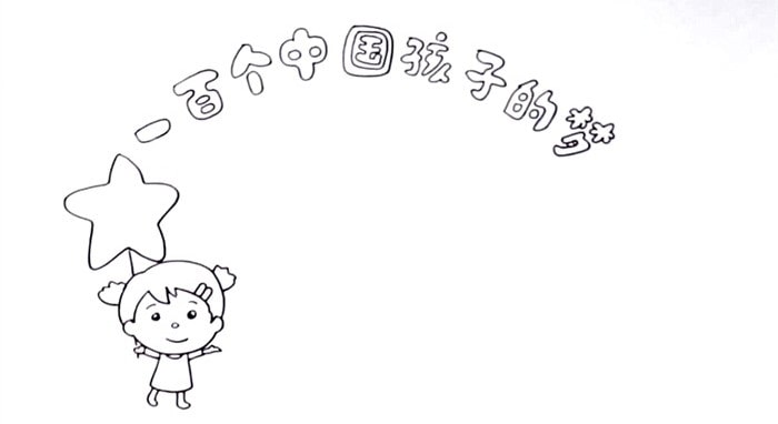 一百個(gè)中國孩子的夢讀書卡模板怎么做