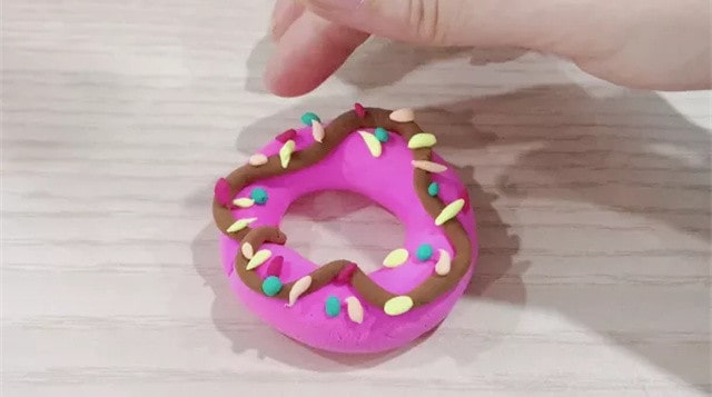 超輕粘土甜甜圈教程