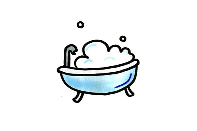 生活用品簡(jiǎn)筆畫浴缸怎么畫簡(jiǎn)單