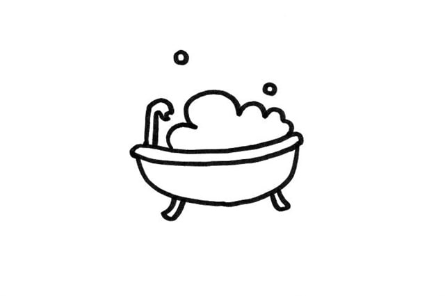 生活用品簡(jiǎn)筆畫浴缸怎么畫簡(jiǎn)單