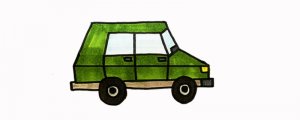 吉普車簡筆畫怎么畫圖片