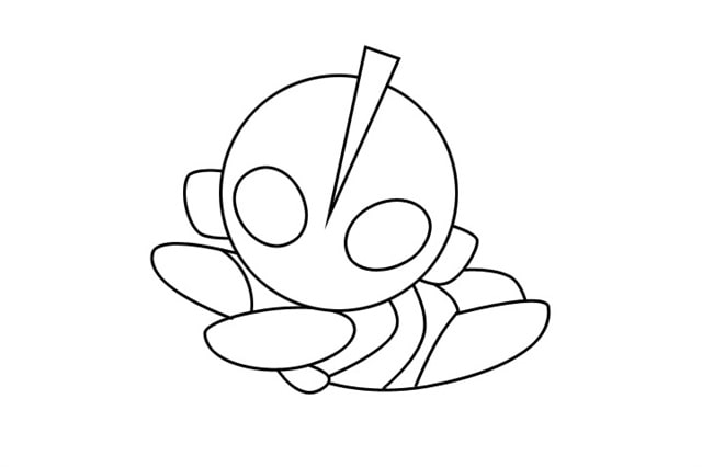 奧特曼簡(jiǎn)筆畫(huà)圖片大全