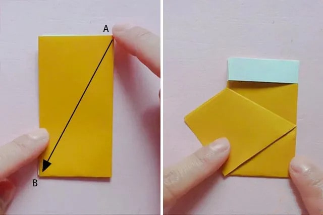 手工折紙教程小手套