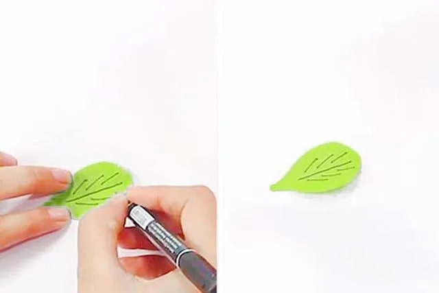 畫剪貼手工制作漂亮立體蘋果
