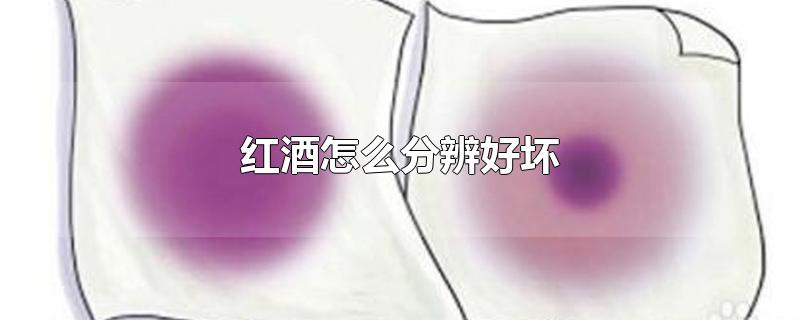 紅酒怎么分辨好壞