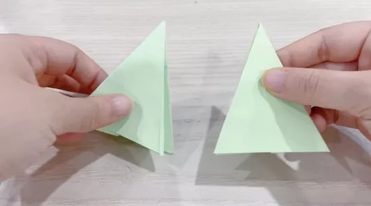 圣誕樹折紙教程圖片