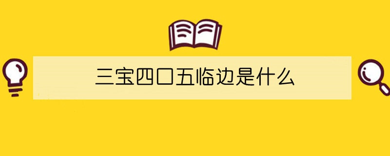 三寶四口五臨邊是什么