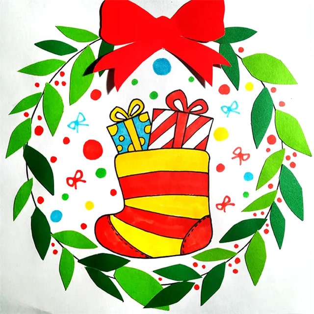 圣誕節(jié)剪貼畫圖片《圣誕禮物》