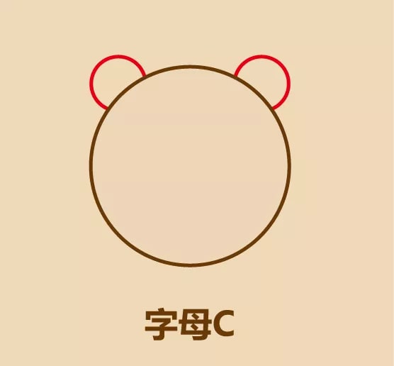 幾筆畫出小老虎頭像簡筆畫