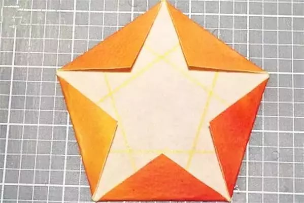 多面五角星燈籠制作手工